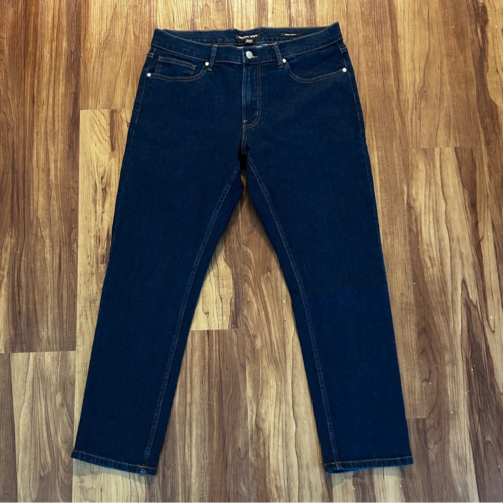 Michael Kors Dark Blue Straight Jeans
